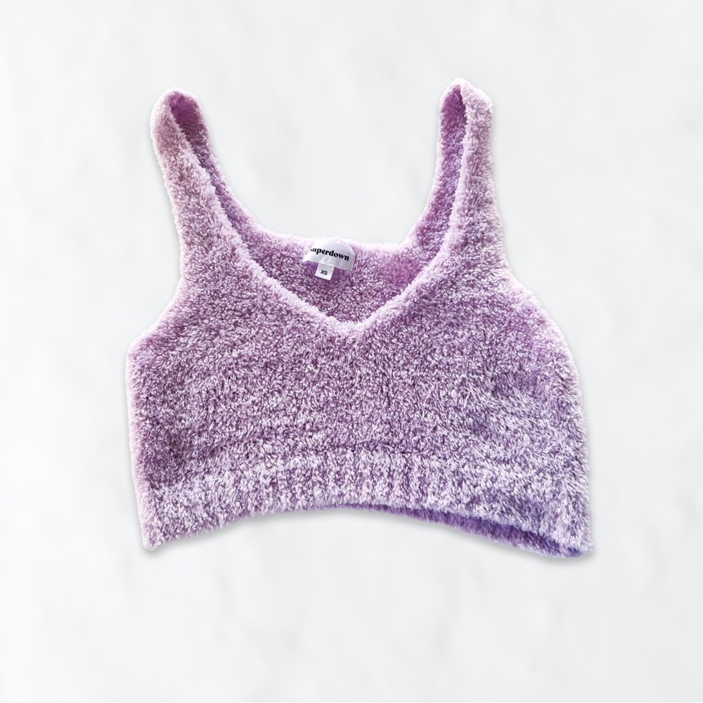 superdown Erika Knit Tank - Lavender